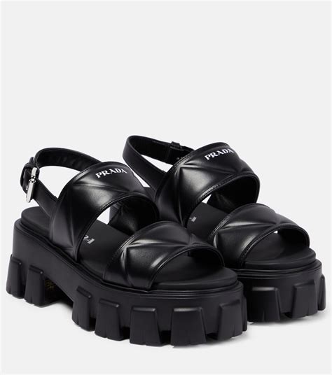 prada sandaly|Prada sandals.